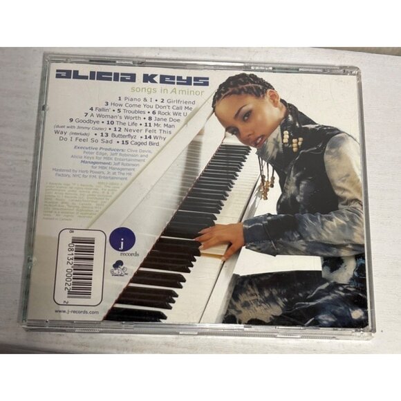 Alicia Keys CD Album Songs In A Minor 2001 R&B Soul - Picture 2 of 5